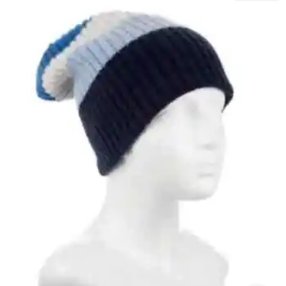 Burberry Accessories - Burberry 100% cashmere open top beanie NWT